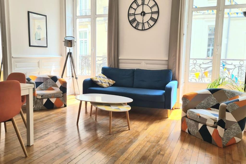 Апартаменты L'Haussmannien - Hyper Centre - Bords De L'Erdre Нант Экстерьер фото