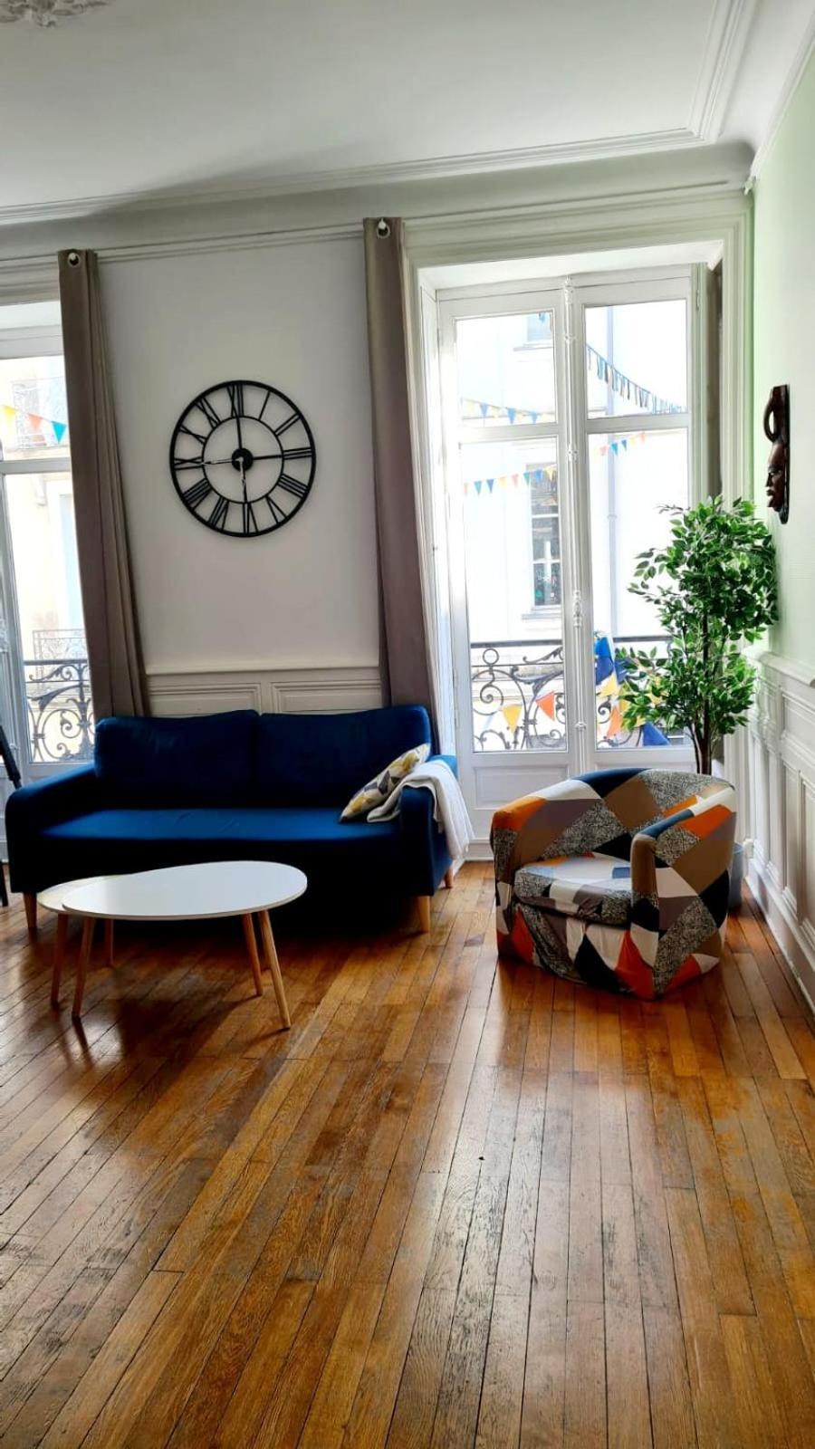 Апартаменты L'Haussmannien - Hyper Centre - Bords De L'Erdre Нант Экстерьер фото